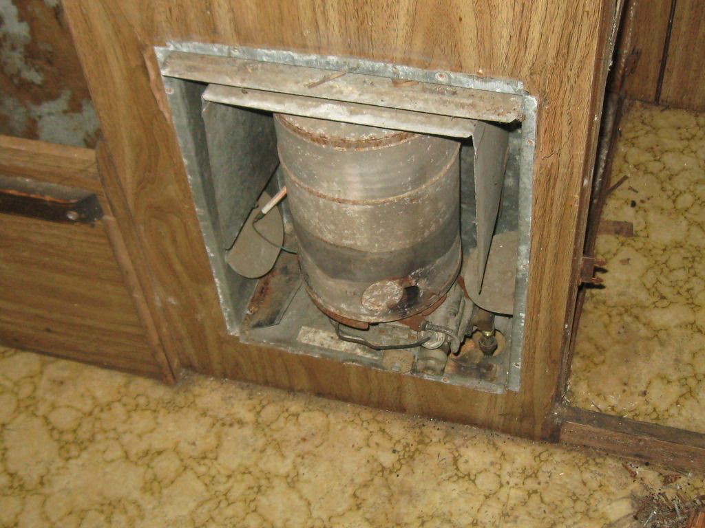 Any Tips on Removing a Gravity Furnace? Vintage Trailer Talk